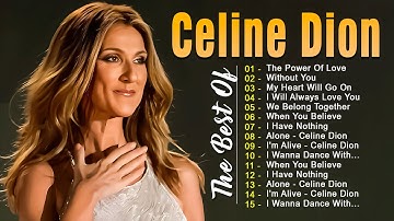 CÉLINE DION - ALBUM | Greatest Hits Immortal Of Céline Dion 20 Hits - Celine Dion Hits Lyrics #new