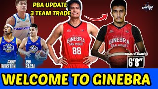 GINEBRA TRADE BEN ADAMOS, KEMARK CARIÑO/PBA TRADE UPDATE.NLEX,CONVERGE,MERALCO BOLTS