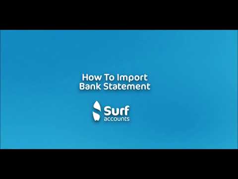 How To Import Bank Statement