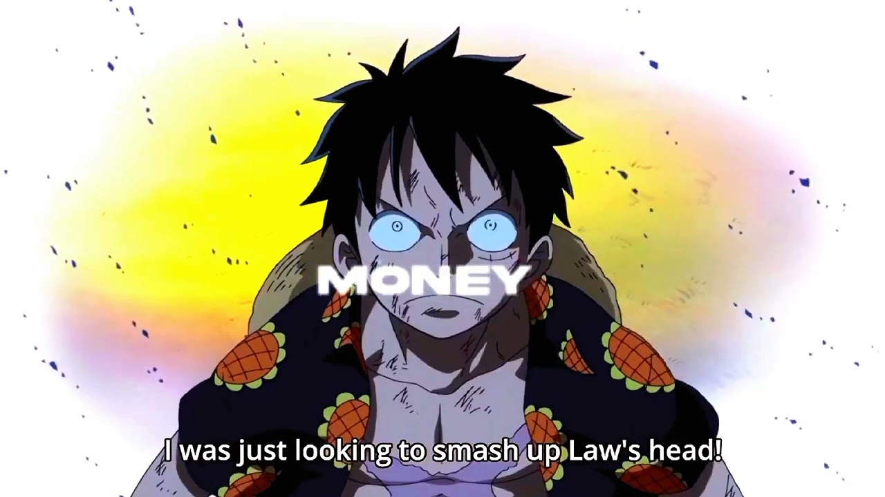 Luffy and domflamingo conqueror haki clash edit