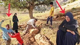 Moving to the Mountains: The Struggle Between Javad Mahin Love Desire in the Heart of the Mountains😱