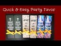 Easy and Inexpensive Party Favor Bookmarks Christian Scriptures