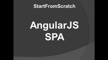2  StartFromScratch Introduction to AngularJS SPA