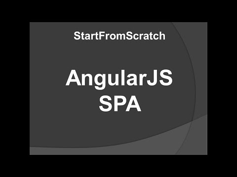 2  StartFromScratch Introduction to AngularJS SPA
