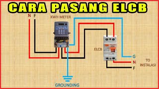 HOW TO INSTALL HOME ELCB AND MCB