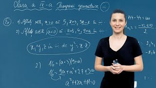 Progresii geometrice. Aplicații. – Clasa a IX-a