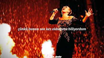 Adele - Set Fire To The Rain [türkçe çeviri]