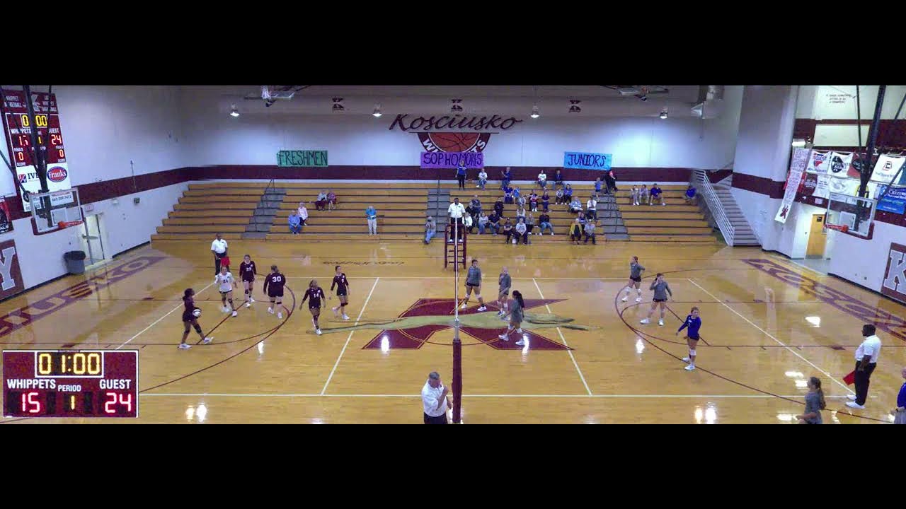 Kosciusko High vs Tishomingo County High School Girls' Varsity Volleyball YouTube