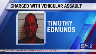 Man charged with vehicular assault