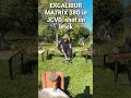 SHOOTING CROSSBOW EXCALIBUR MATRIX-JCVD-OVERSPLIT #shorts  #crossbow #oversplits #contortion #yoga