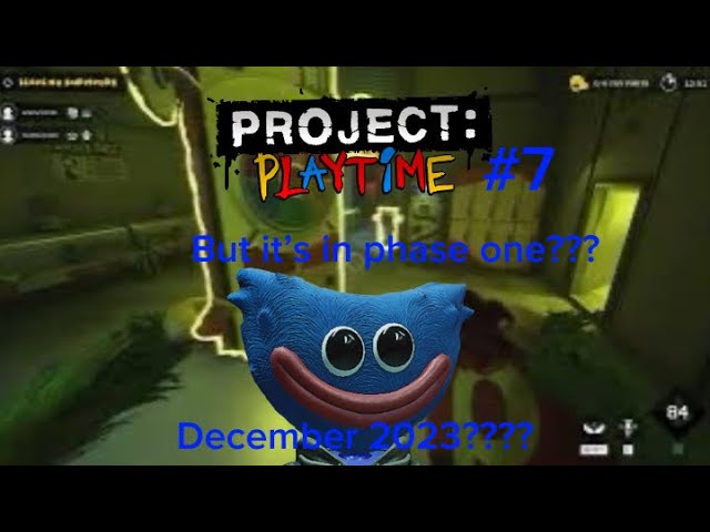Playing as Clown Boxy Boo in #projectplaytimephase2 