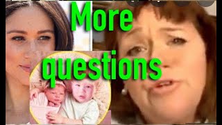 NEW LILI BABY PIC. MEGHAN'S WEIRD BIRTHDAY INTERVIEW. SAMANTHA'S GENUINE DISTRESS. MORE QUESTIONS- screenshot 2