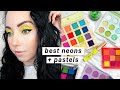 neon + pastel eye makeup YOU NEED TO TRY! Eyeshadow, Glitters, Liners