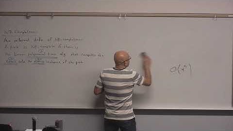 Algorithms Lecture 33: NP-Completeness (1), Introduction (Complete Lecture)