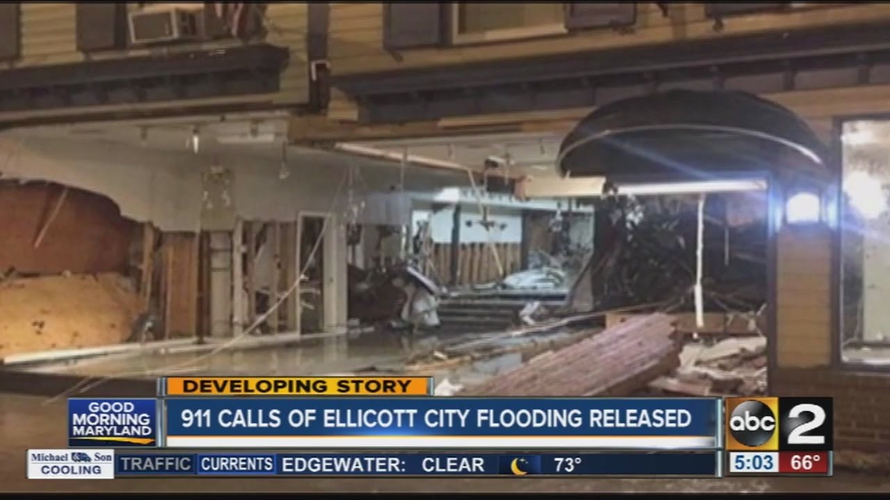 911 calls of Ellicott City Flooding released - YouTube