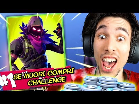 SE MUOIO COMPRO LA SKIN CHALLENGE SU FORTNITE!!!