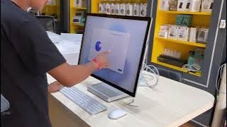 unbox បើកប្រអប់ Microsoft Surface Studio 2  2023 ជាមួយ​ Beckie Deal Cambodia