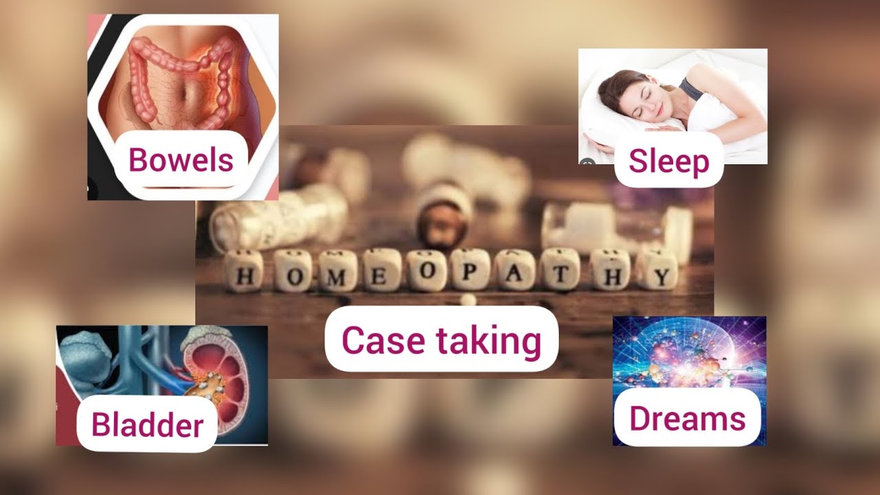 Case Taking in HomoeopathyImportance of BowelsUrineSleepDreams homoeopathicstudents