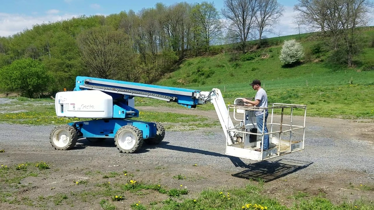 2006 Genie S65 Boom Lift For Sale Inspection: Running & Operating Video!
