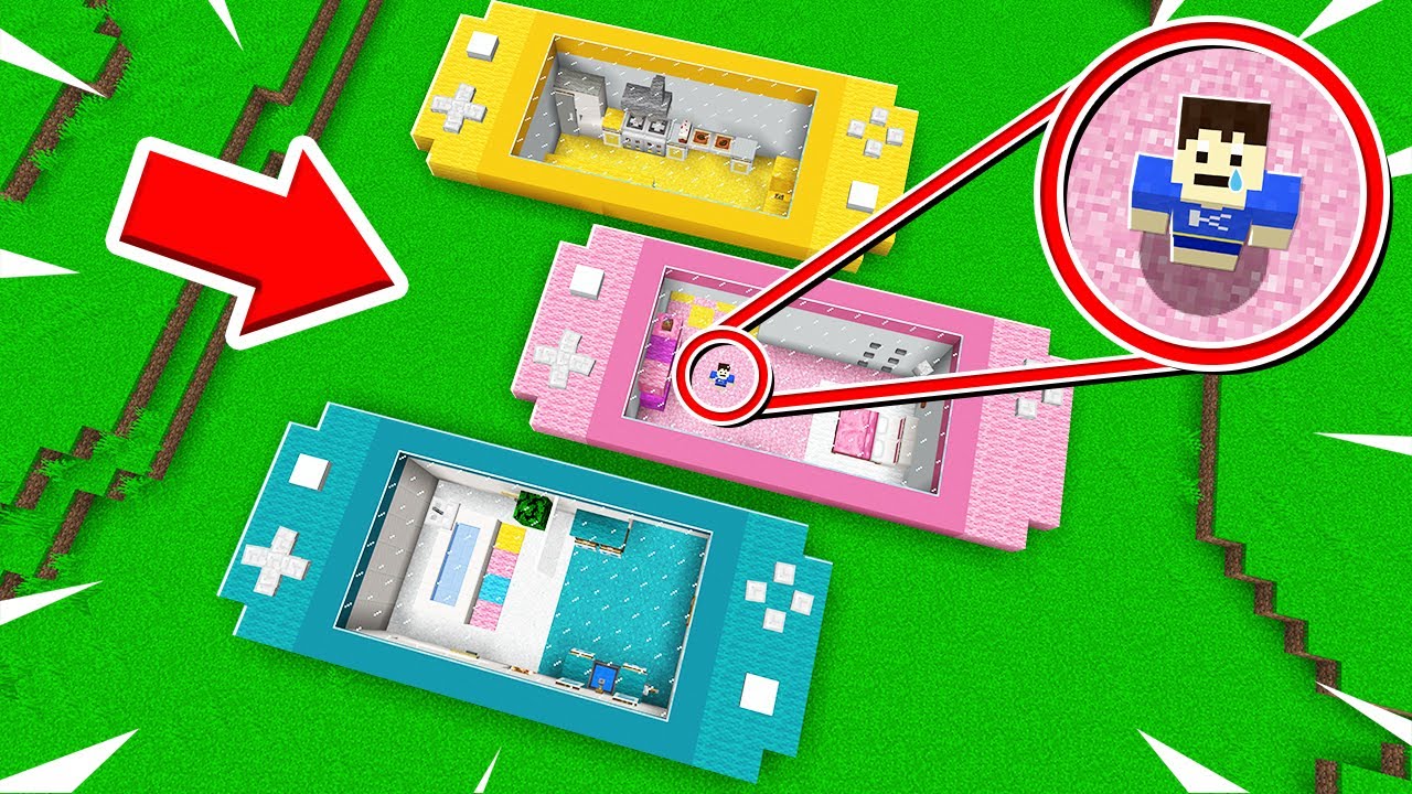 マインクラフト ３つのニンテンドースイッチに閉じ込められた マイクラ脱出 Youtube