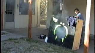 Giant Smoke Ring Generator for Halloween
