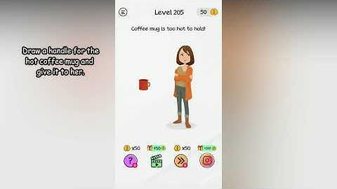 Braindom Level 205 Coffee mug is too hot to hold!