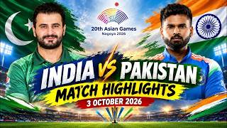 IND vs PAK Final match highlights Asian games 2026 screenshot 2