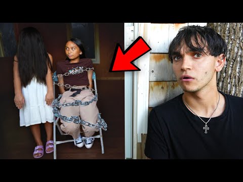 Scary Little Girl STEALS Our Little Sister!