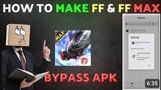 HOW TO MAKE FREE FIRE BYPASS APK😈 NO BAN GUARANTEE || FULL STEP-BY-STEP SECRET 2026! screenshot 2