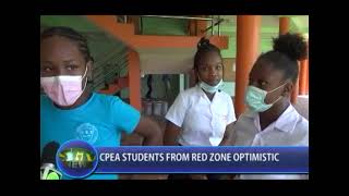 CPEA student from red zone optimistic