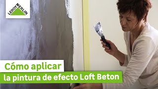 Pintura efecto hormigón Loft Beton | LEROY MERLIN