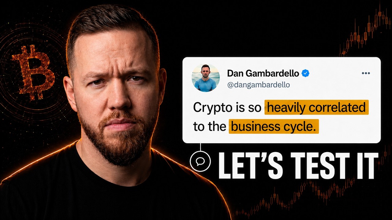 Thumbnail for Does Bitcoin Actually Follow the Business Cycle? (I Tested 15 Years)