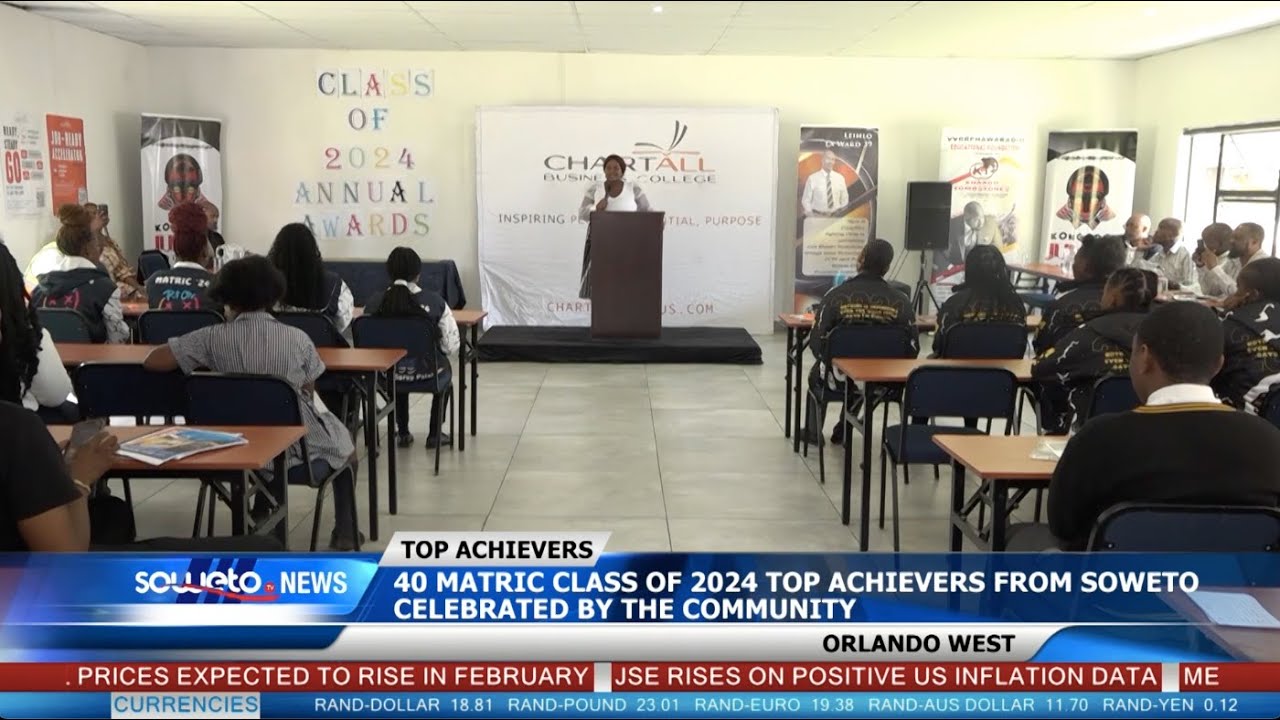 SOWETO TV NEWS | 40 MATRIC CLASS OF 2024 TOP ACHIEVERS FROM SOWETO ...