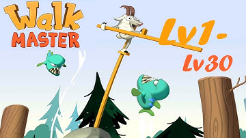 Walk Master Walkthrough Part 1 Level 1-30