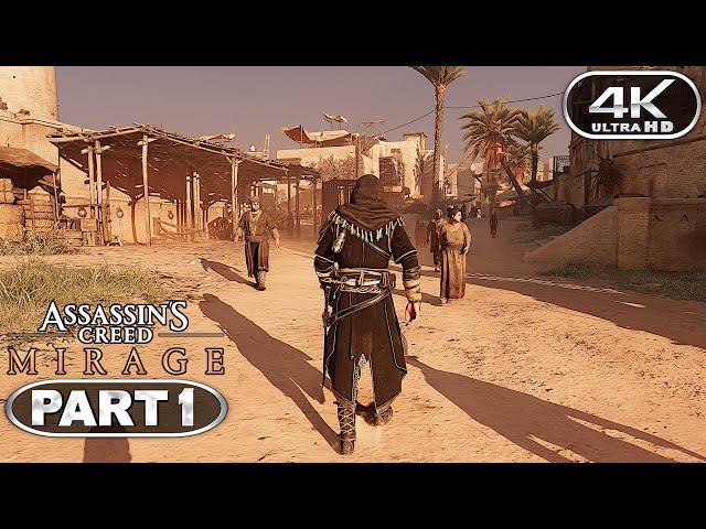 ASSASSIN'S CREED MIRAGE Gameplay Walkthrough FULL GAME (4K 60FPS) No  Commentary 