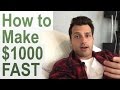 How to Make $1000 Dollars Fast With Flippa com