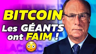 BITCOIN / CRYPTO les GÉANTS ONT FAIM 😱