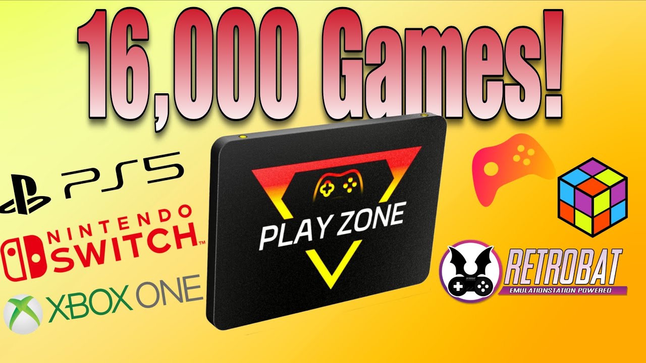 This $60 Plug & Play Drive Has 16,000 Games! - YouTube