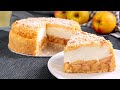 Tarta de Manzana y Yogur fácil, esponjosa y jugosa