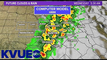 LIVE: Timeline for overnight, morning storms across Central Texas | KVUE