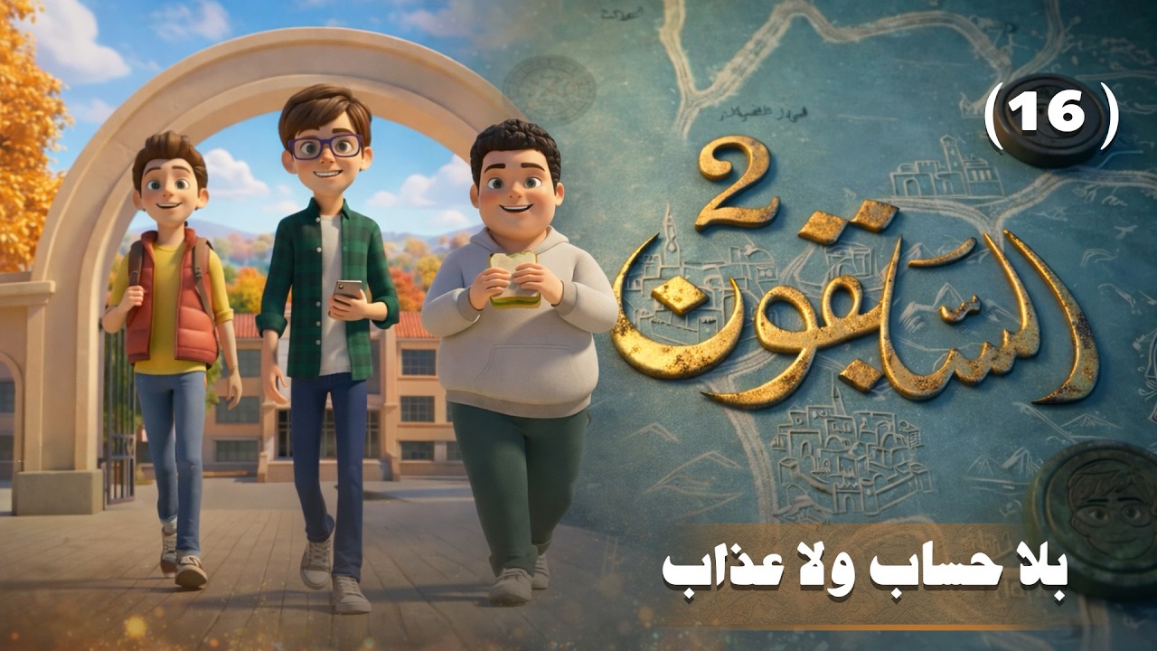 المسلسل الكرتوني السابقون الجزء الثاني | بلا حساب ولا عذاب | الحلقة 16