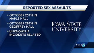 Iowa State University announces second sexual assault on campus in two days