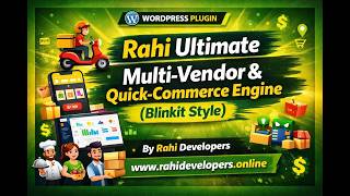 FREE: Create Blinkit Clone in WordPress 🚀 | Multi-Vendor + Live Rider Tracking Plugin!