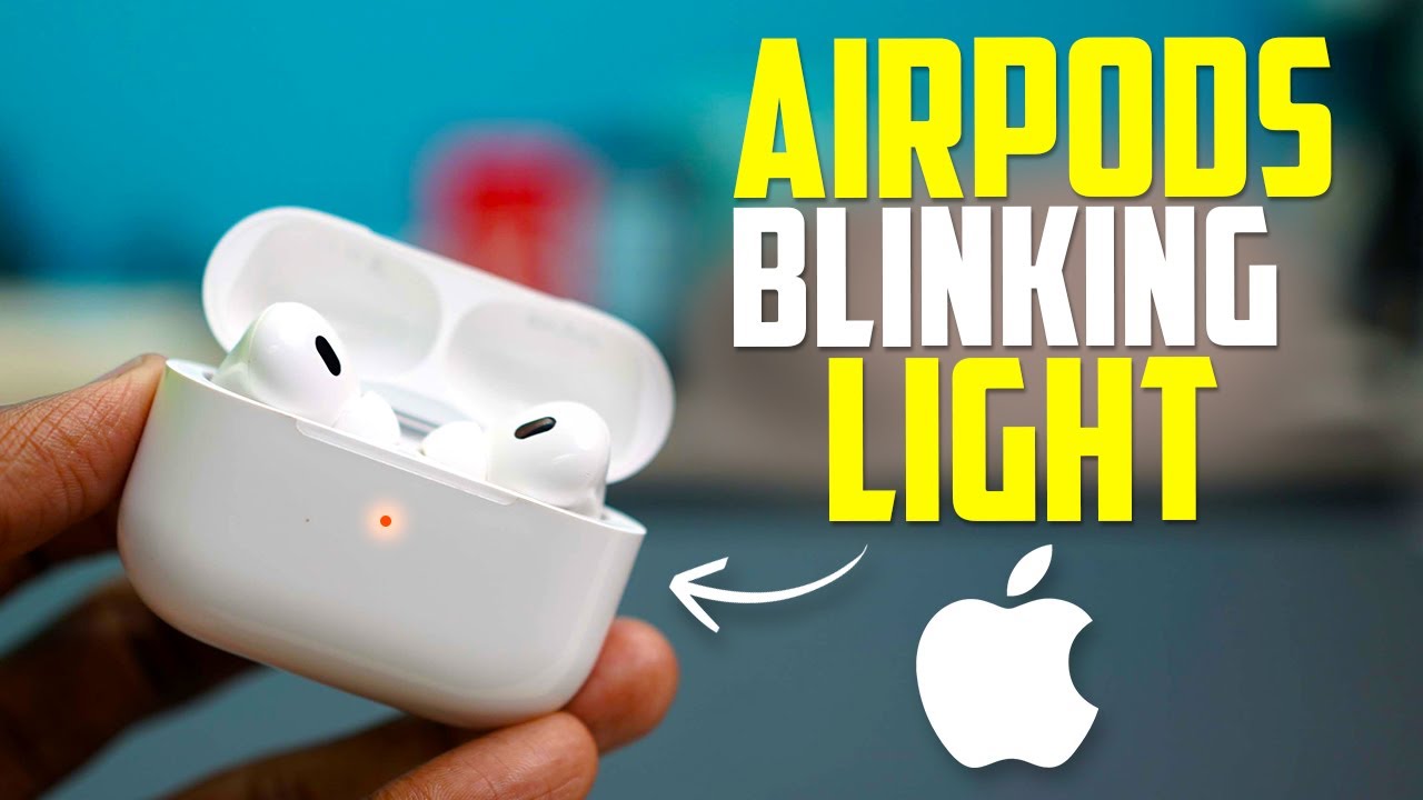 Устранение мигания оранжевого или белого индикатора AirPods на iPhone | Решение проблем с подключ...