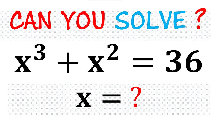 Win Math Olympiad | Incredible Algebra Trick | Solve cubic equation fast