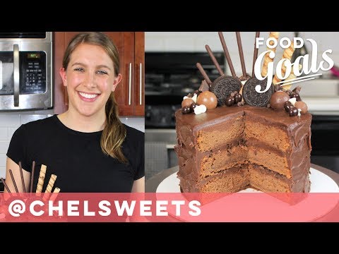 chocolate-overload-cake-tutorial-|-food-network