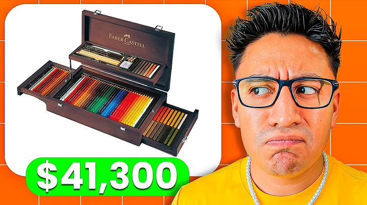 These are the MOST EXPENSIVE Art Supplies on Amazon 😰