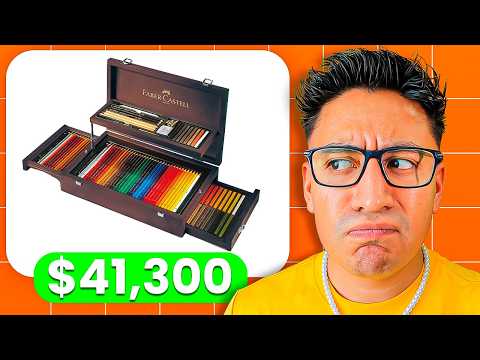 These are the MOST EXPENSIVE Art Supplies on Amazon 😰