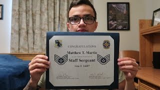 I Made Staff Sergeant E-5 In The Air Force