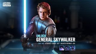 STAR WARS GALAXY OF HEROES: CLASH ON KAMINO P4 - GENERAL SKYWALKER UNLOCK